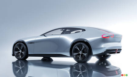 Mazda's Vision X-Coupe concept, 2025