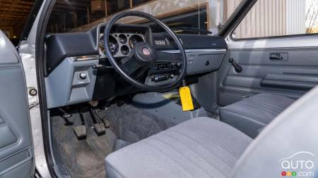 The 1987 Chevrolet Chevette, interior