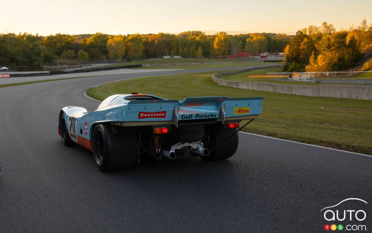 La Porsche 917k 1969, arrière