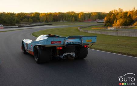 The 1969 Porsche 917k, rear