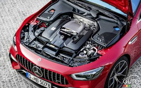 Mercedes-AMG GT 63 S E-Performance, V8 engine