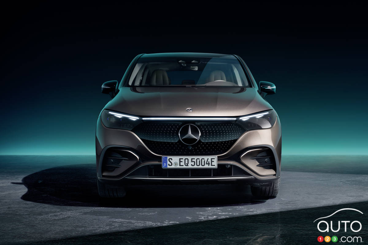 Mercedes-Benz EQE SUV 2023, avant