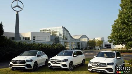 Mercedes-Benz' plant in Tuscaloosa, Alabama