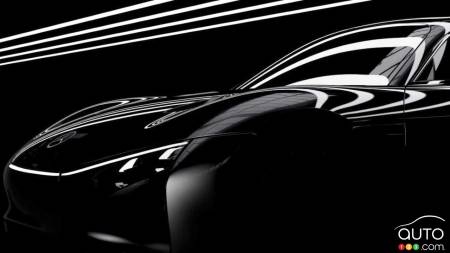 Mercedes-Benz Vision EQXX concept,  headlights, hood