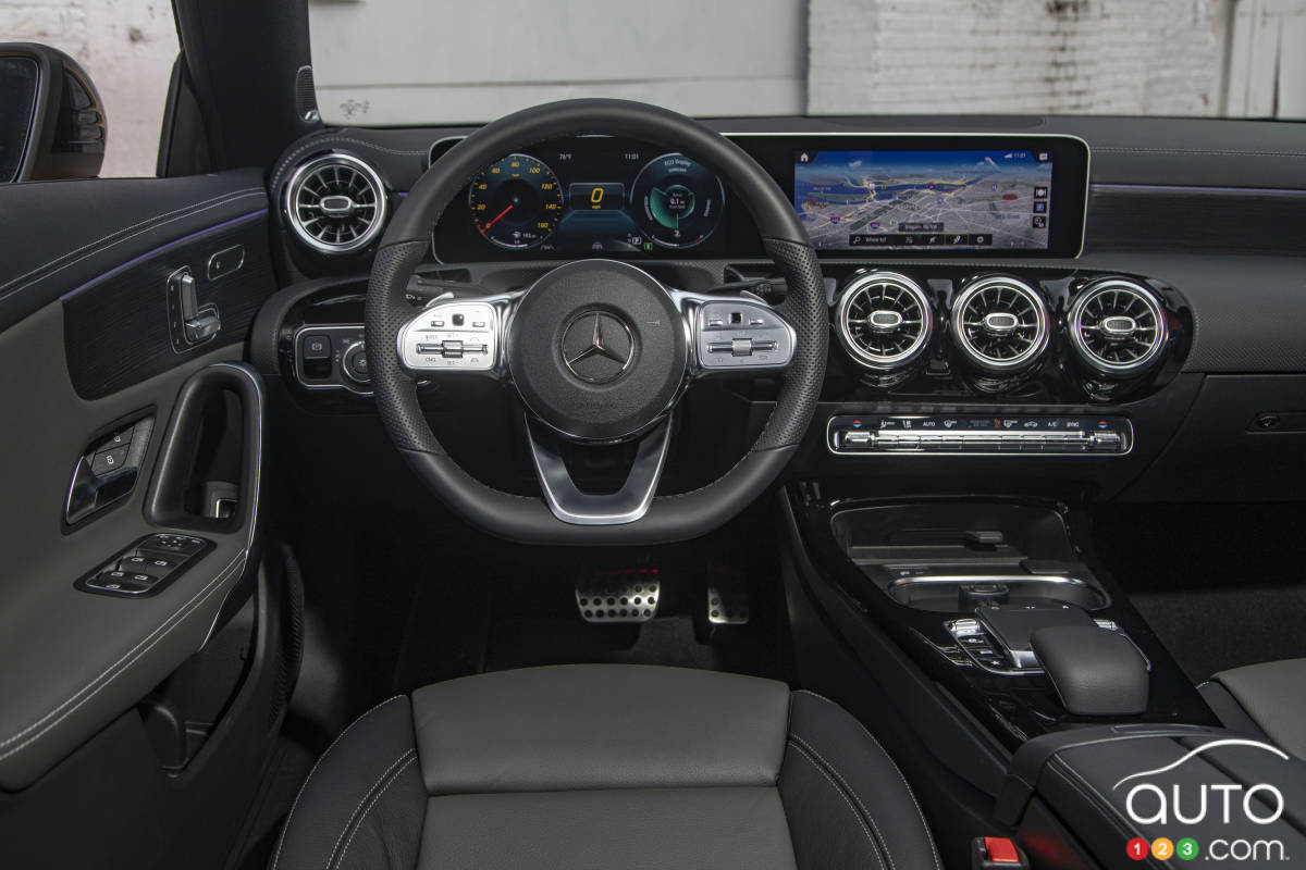Mercedes-Benz CLA250, intérieur