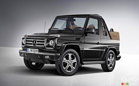 L'ancien Mercedes-Benz Classe G Cabriolet
