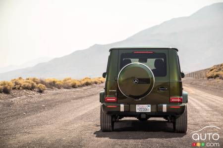 Mercedes-Benz G 550, rear