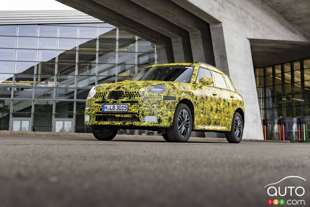 Automobiles  Mini Countryman 2025 : un premier aperçu du plus grand 