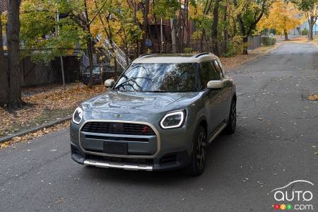 2025 Mini Countryman S ALL4, on the road