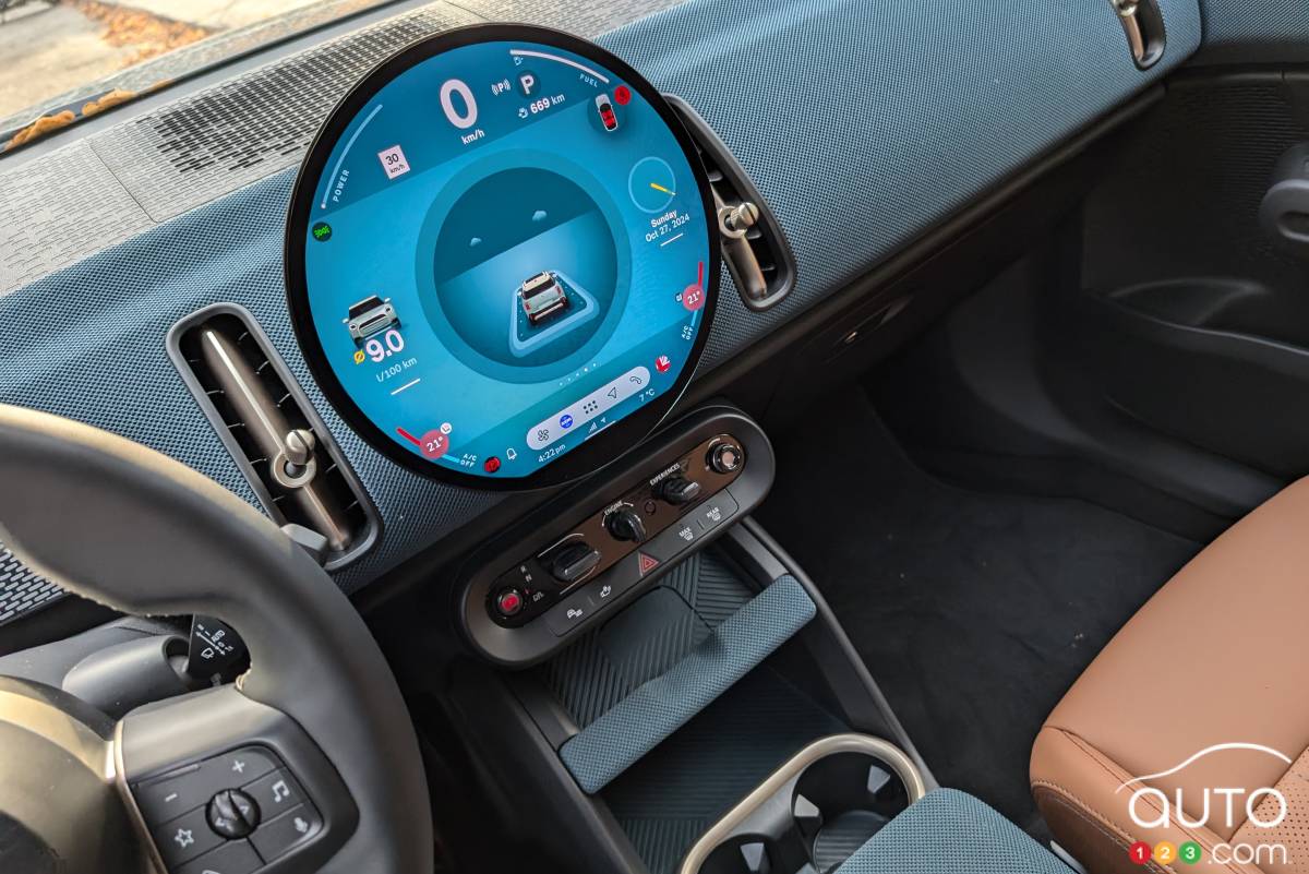 Mini Countryman S ALL4 2025, tableau de bord