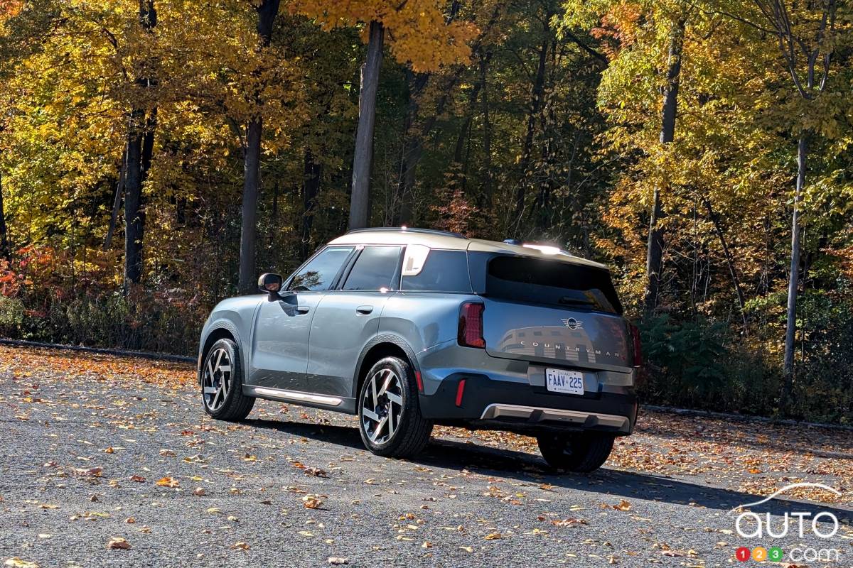 Mini Countryman S ALL4 2025, trois quarts arrière