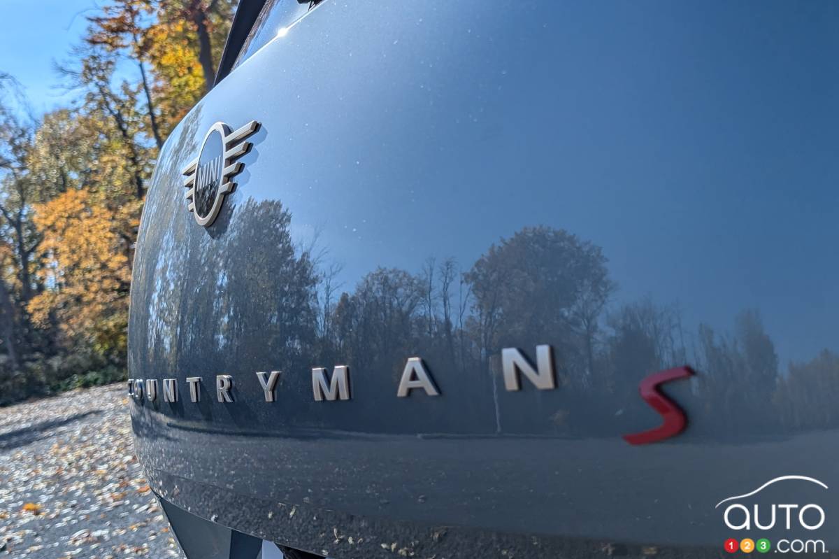 Mini Countryman S ALL4 2025, écusson