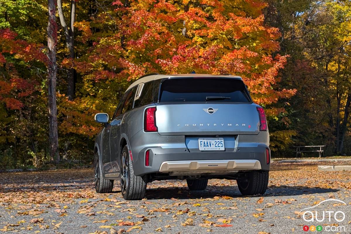 Mini Countryman S ALL4 2025, arrière