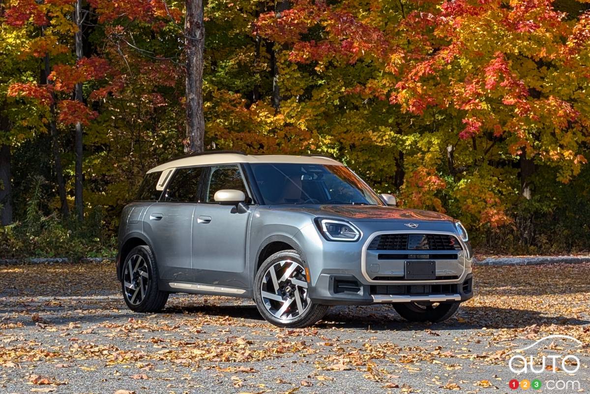 Mini Countryman S ALL4 2025, trois quarts avant
