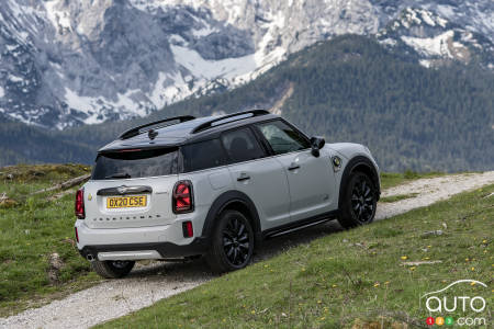 Mini Countryman S E ALL4, trois quarts arrière