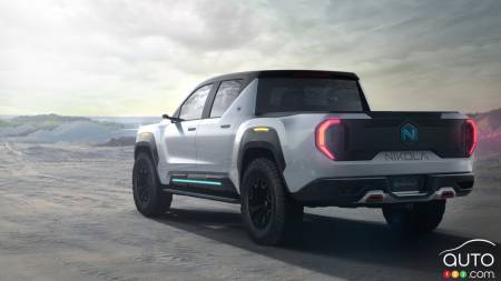 The Nikola Badger electric pickup