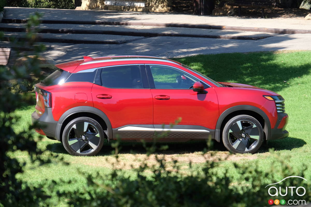 Le Nissan Kicks 2025, en profil