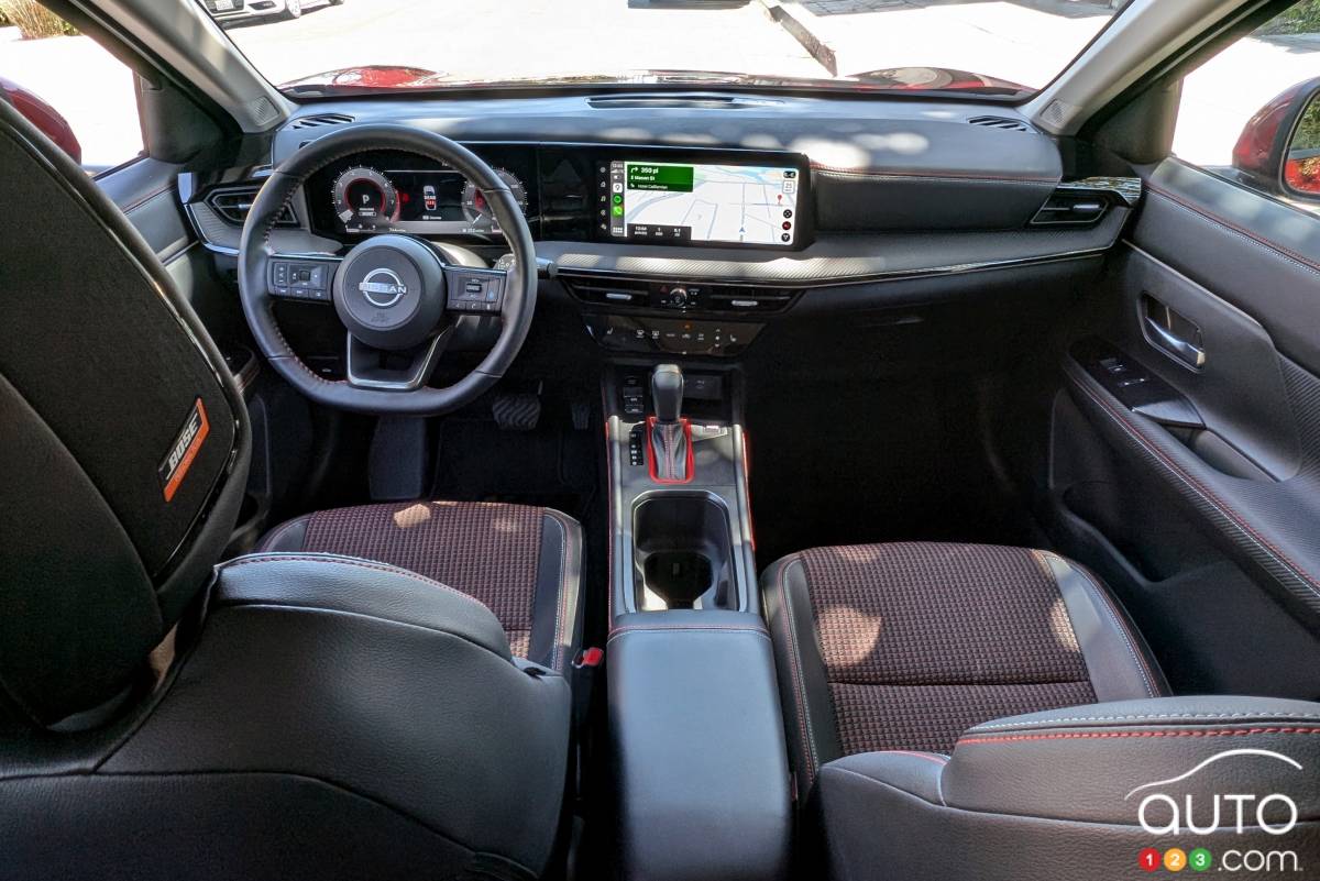 Nissan Kicks 2025, intérieur