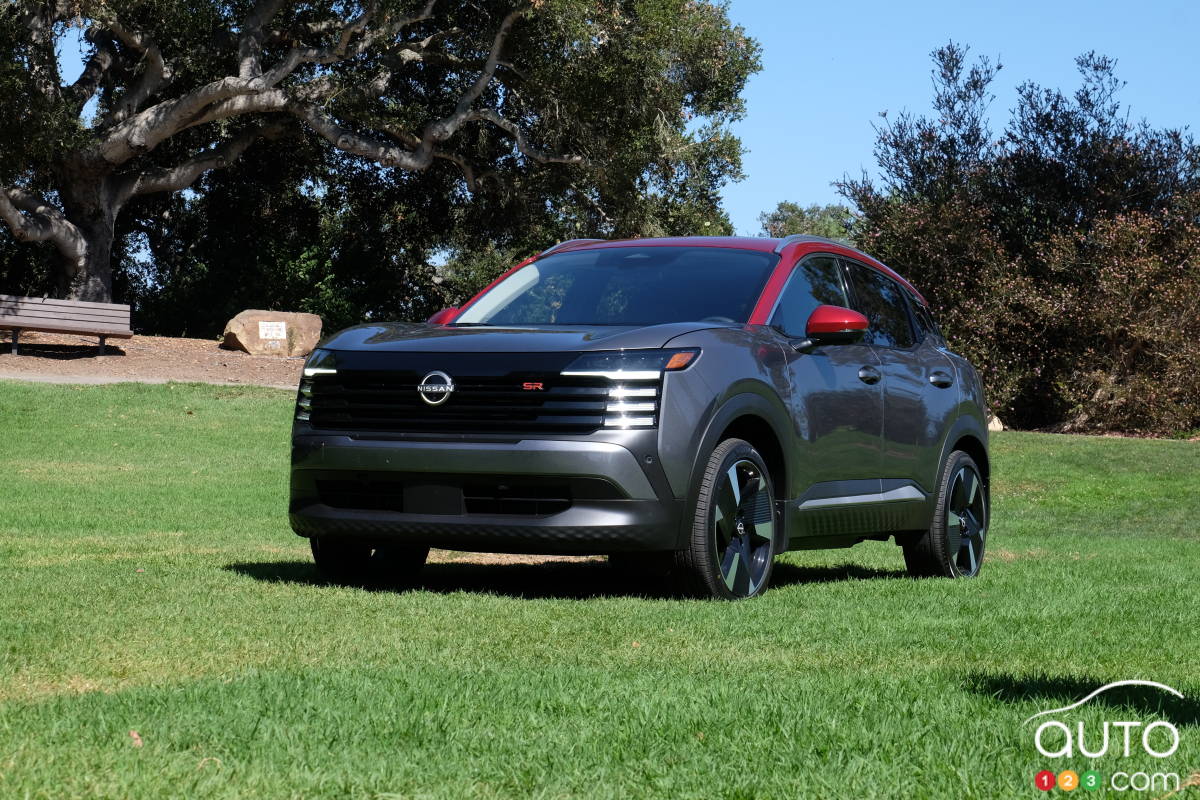 Le Nissan Kicks 2025, en deux tons