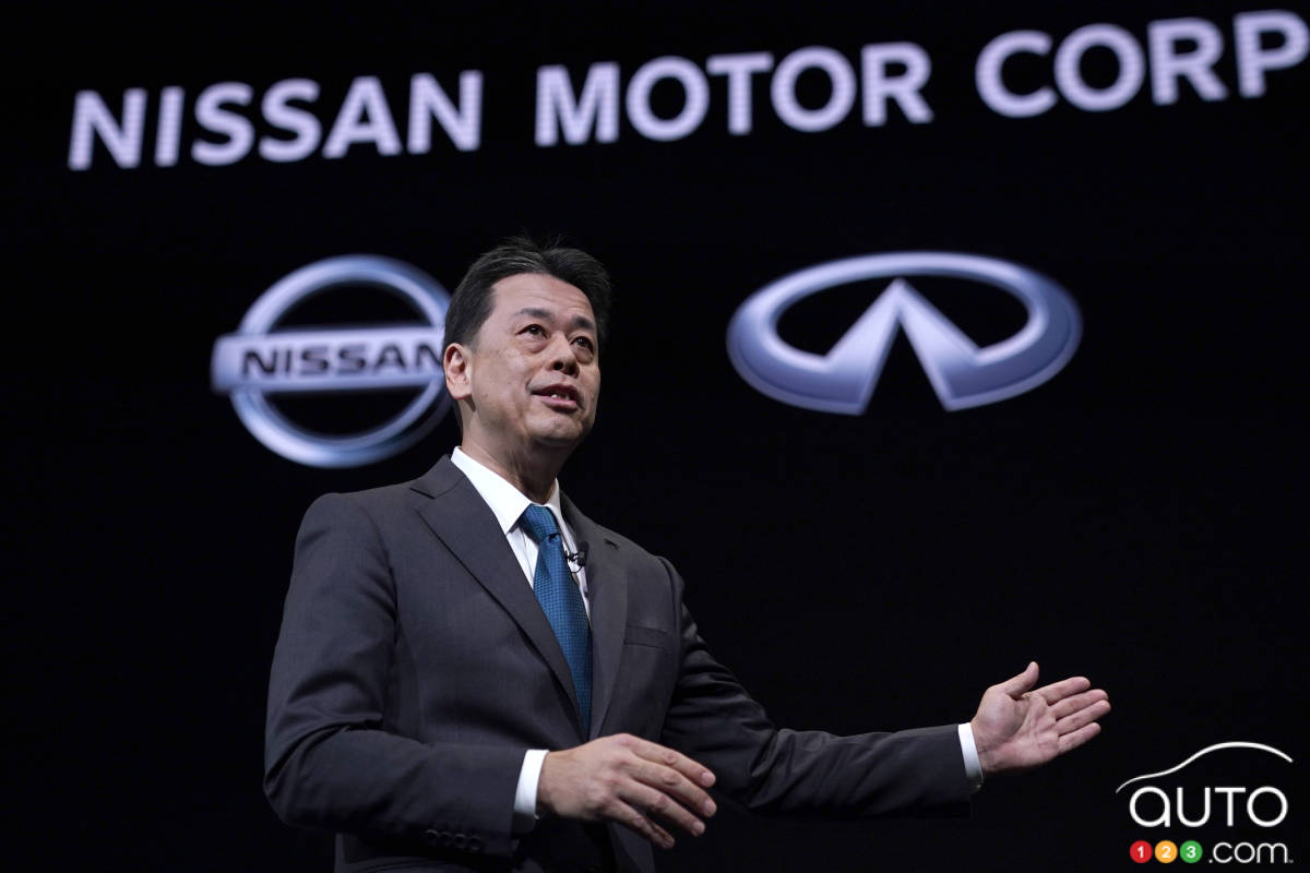 Makoto Uchida, chef de la direction de Nissan