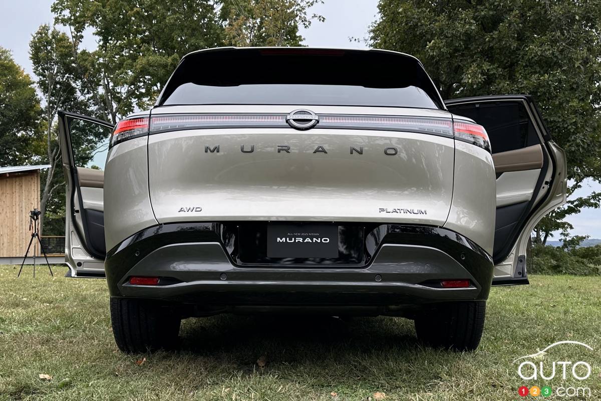 Nissan Murano 2025, arrière