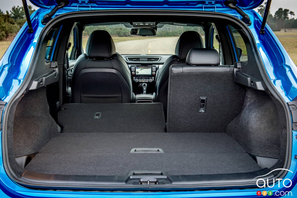 Nissan Qashqai, coffre