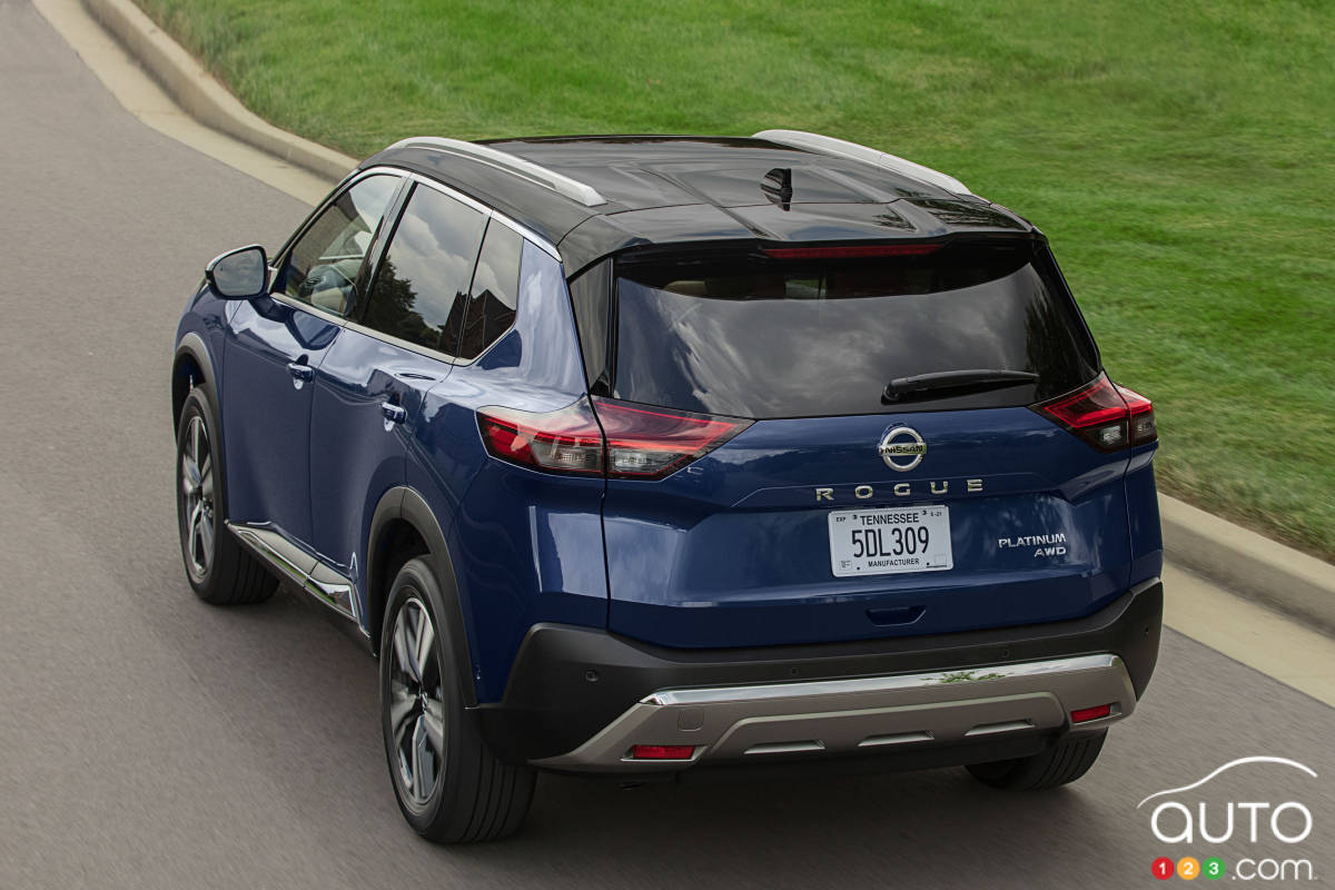 Nissan Rogue 2021, arrière