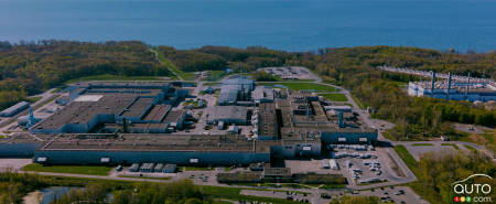 The Novelis plant in Oswego, New York