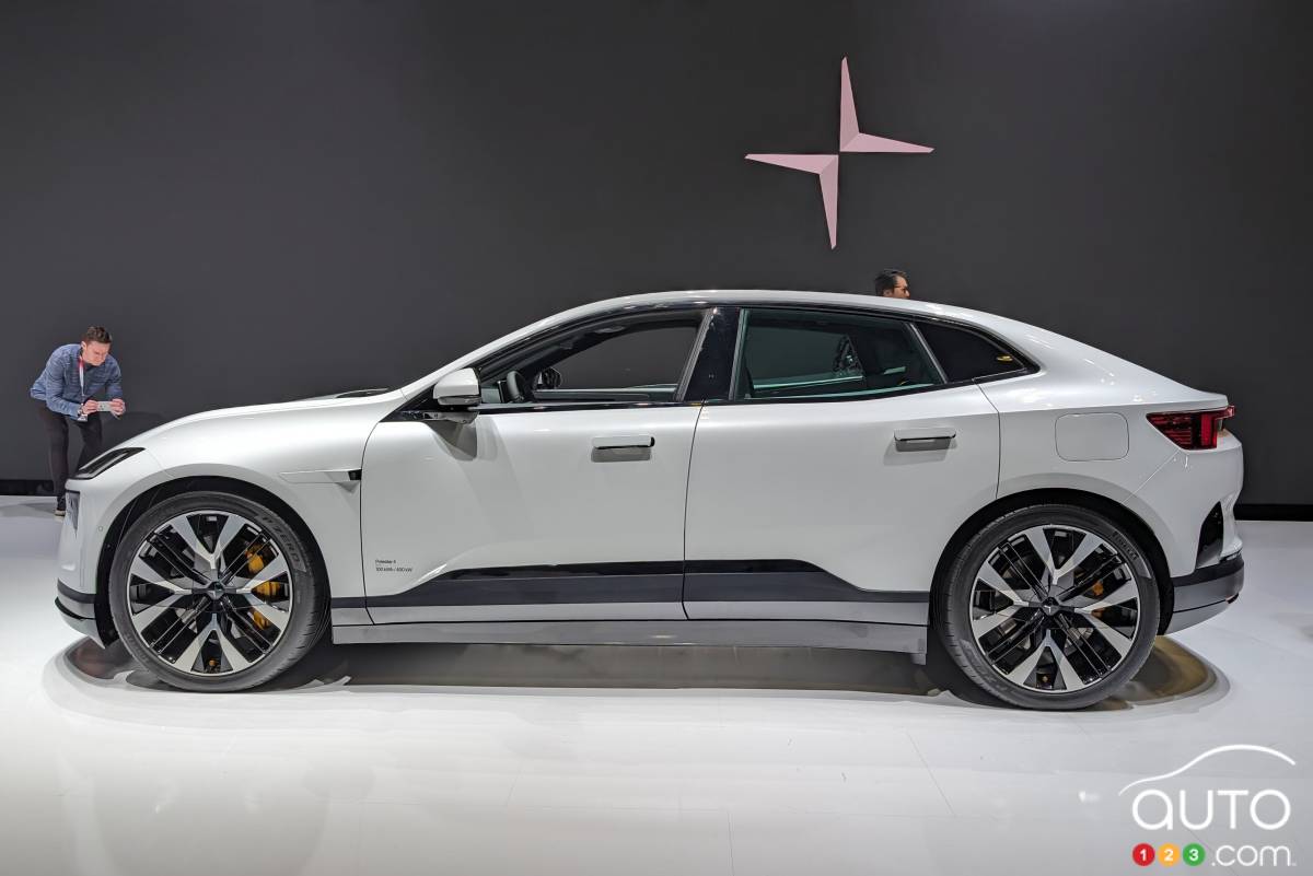 Le Polestar 4, au salon de New York