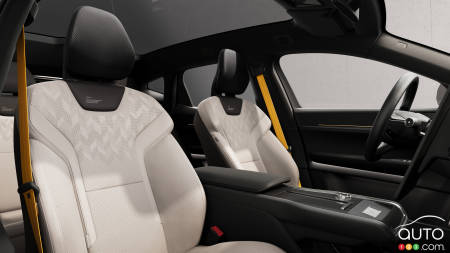 Le Polestar 3 2025, sièges