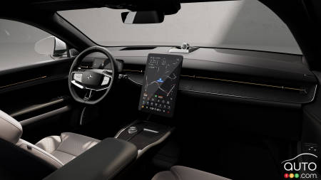 Le Polestar 3 2025, habitacle