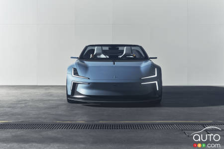 Polestar O2 roadster concept, front