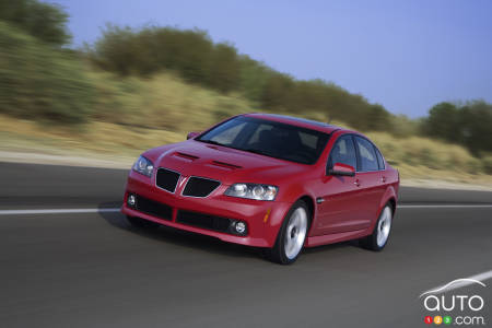The 2009 Pontiac G8 GT