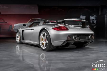 Porsche Carrera GT, trois quarts arrière