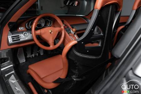 Porsche Carrera GT, siège