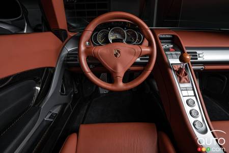 Porsche Carrera GT, intérieur