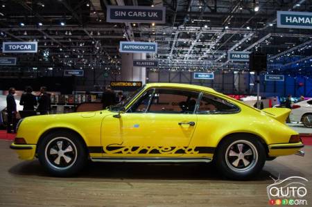 Voitures historiques du Salon de l'auto de Genève 2016 - Porsche 911 Carrera