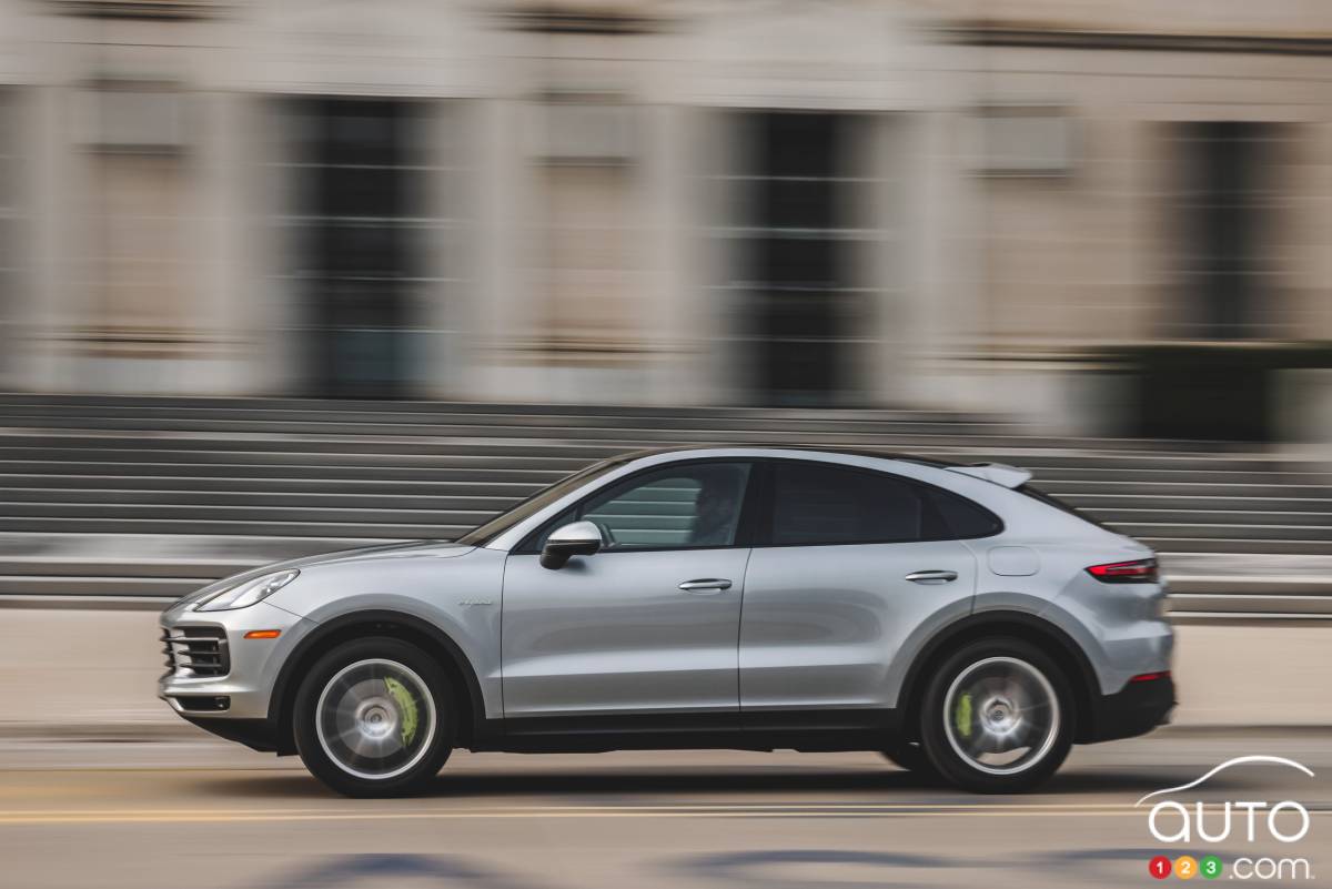 Porsche Cayenne E-Hybrid, profil