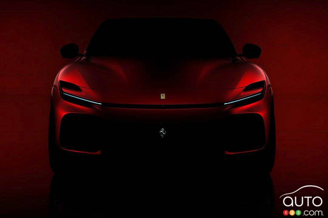 La première image officielle du Ferrari Purosangue