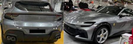 Spy images of the Purosangue