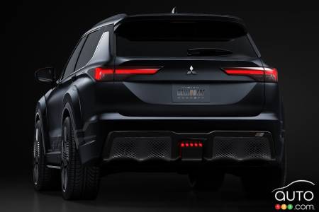 Mitsubishi Vision Ralliart Concept, rear