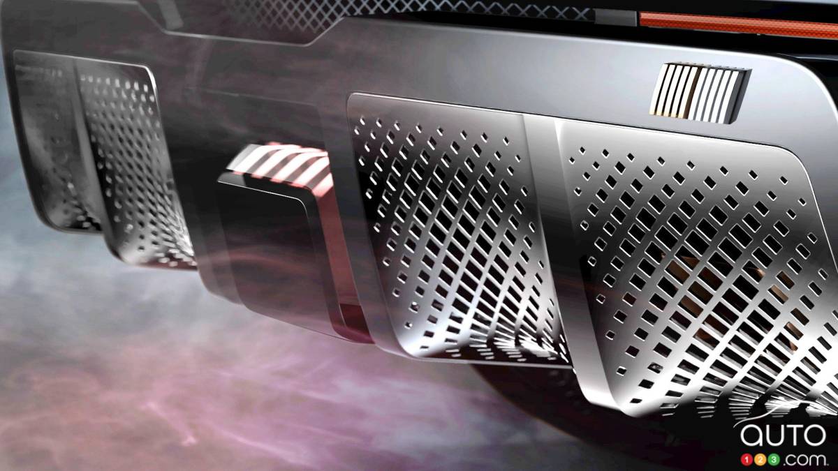 Mitsubishi Ralliart Concept, détail