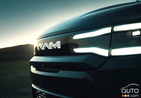 Calandre du camion Ram 1500 REV