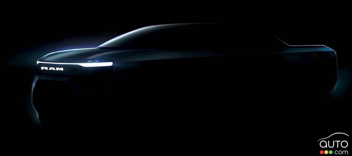 Le futur camion électrique de Ram, profil