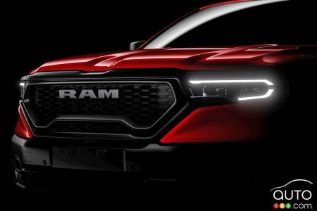 Front of 2024 Ram Rampage