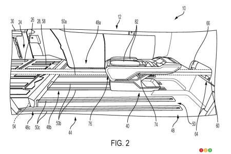 Stellantis's patent application, fig. 4