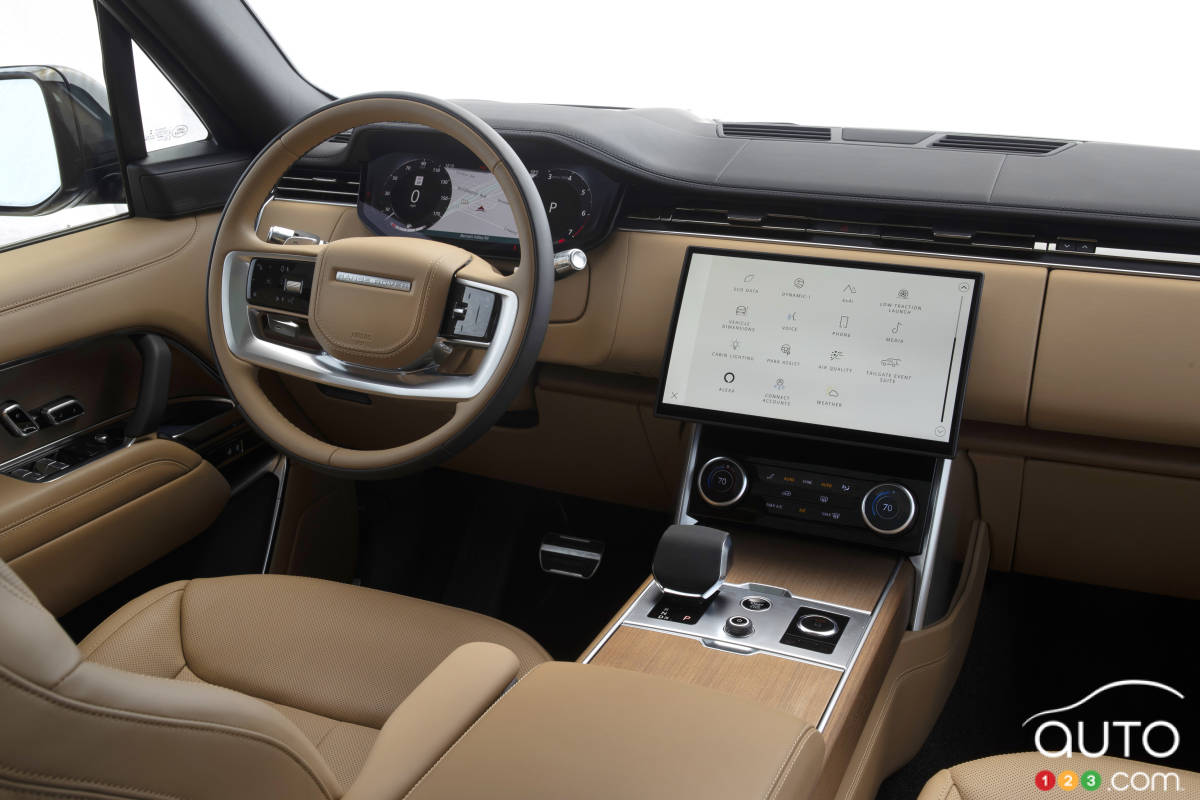 Land Rover Range Rover P400, intérieur
