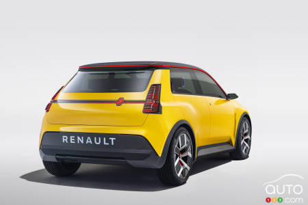 Renault 5 concept, three-quarters rear