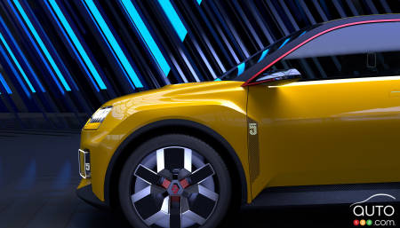Renault 5 concept, front wheel
