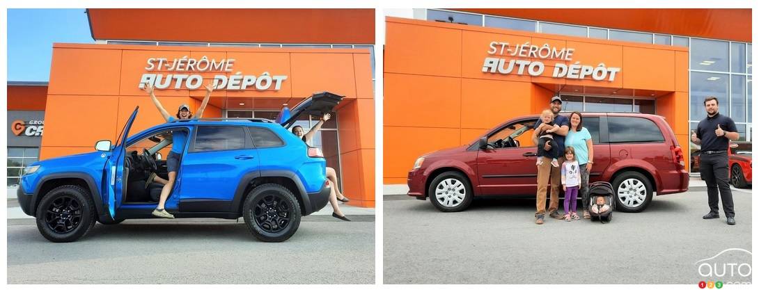 Des clients de St-Jérôme Auto Depot